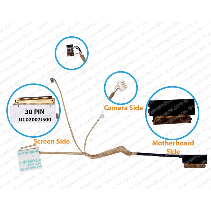 Display Cable For Dell Inspiron 14 7000 14 7460 14 7472 0JGP2V